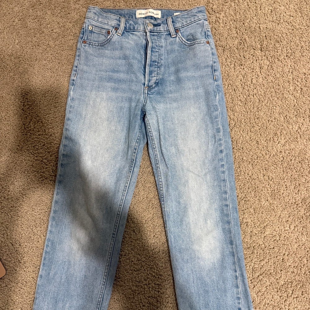 The Arlo Hi-rise Straight Jeans